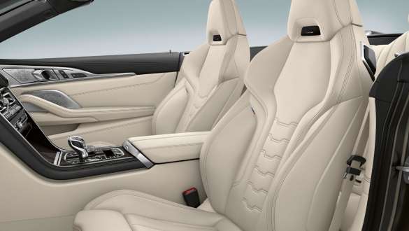 BMW M850i xDrive Gris Dravit metálico, tapicería de piel Merino extendida de BMW Individual, Blanco Marfil. BMW M850i xDrive Gris Dravit metálico, tapicería de piel Merino extendida de BMW Individual, Blanco Marfil.