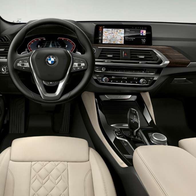 BMW x4 g02 интерьер