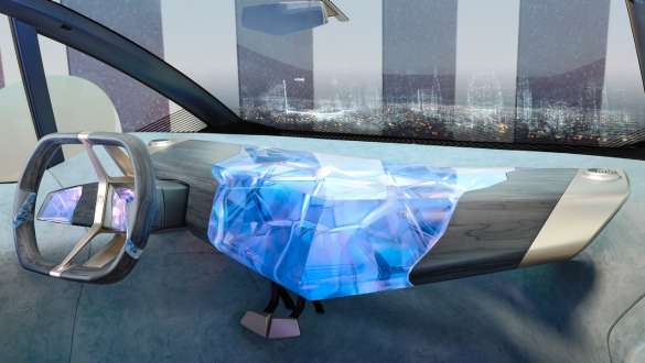 Shy Tech BMW i Vision Circular 2021 BMW i Vision Circular 2021 Vehículo Vision, diseño interior, Shy Tech