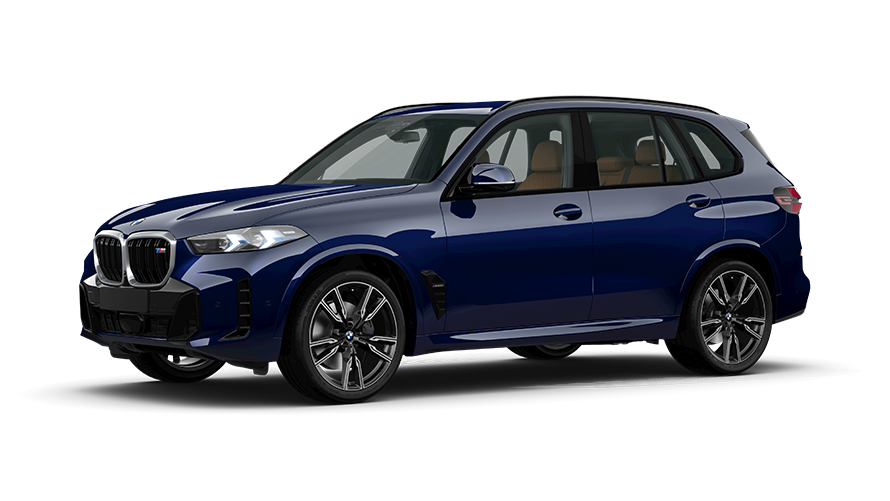 BMW serie M BMW X5 M F95, vista de tres cuartos del lateral BMW serie M BMW X5 M F95, vista de tres cuartos del lateral