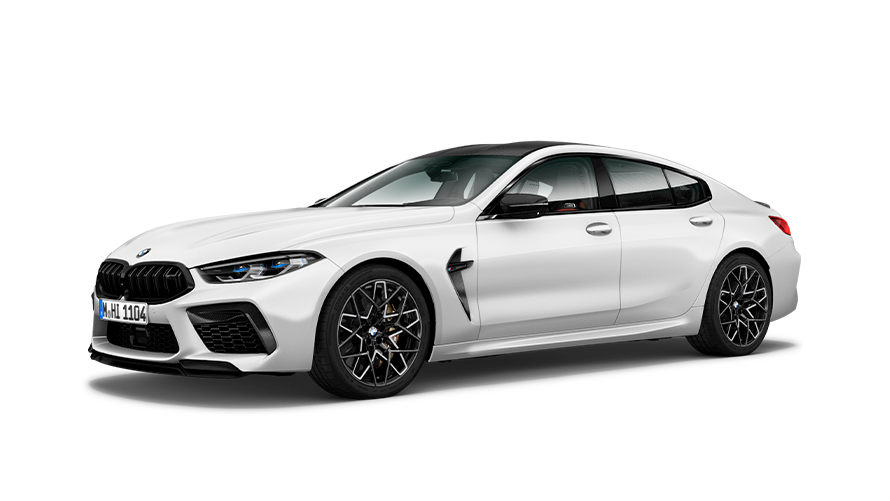 BMW Serie M BMW M8 Gran Coupé F93, vista de tres cuartos del lateral BMW Serie M BMW M8 Gran Coupé F93, vista de tres cuartos del lateral