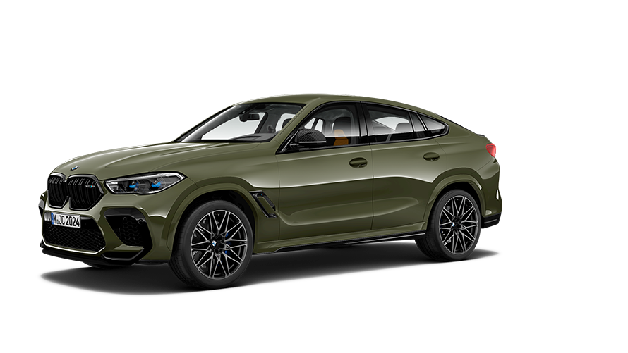 BMW serie M BMW X6 M F96, vista de tres cuartos del lateral BMW serie M BMW X6 M F96, vista de tres cuartos del lateral